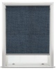 Linesque and Belice  thermal backed roller blind range Linesque Denim. Thermal Backed (4312)