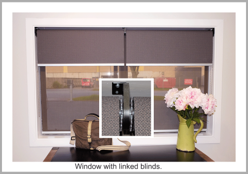 Linked blinds 