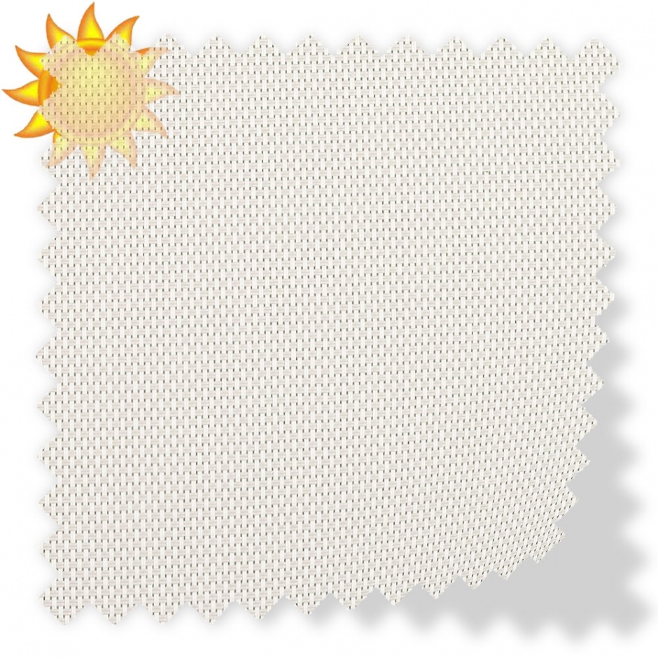 Ultimate 10 Sunscreen Blind Range Ultimate 10 - White Linen (6607)
