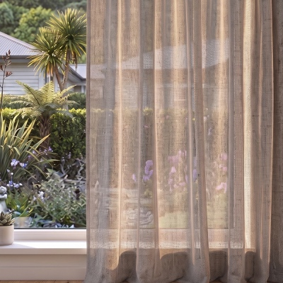 Aruba: Trufle (for Pleated Curtains) Aruba: Trufle (for Pleated Curtains)