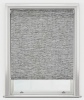 Linesque and Belice  thermal backed roller blind range Belice Ash. Thermal Backed (4325)