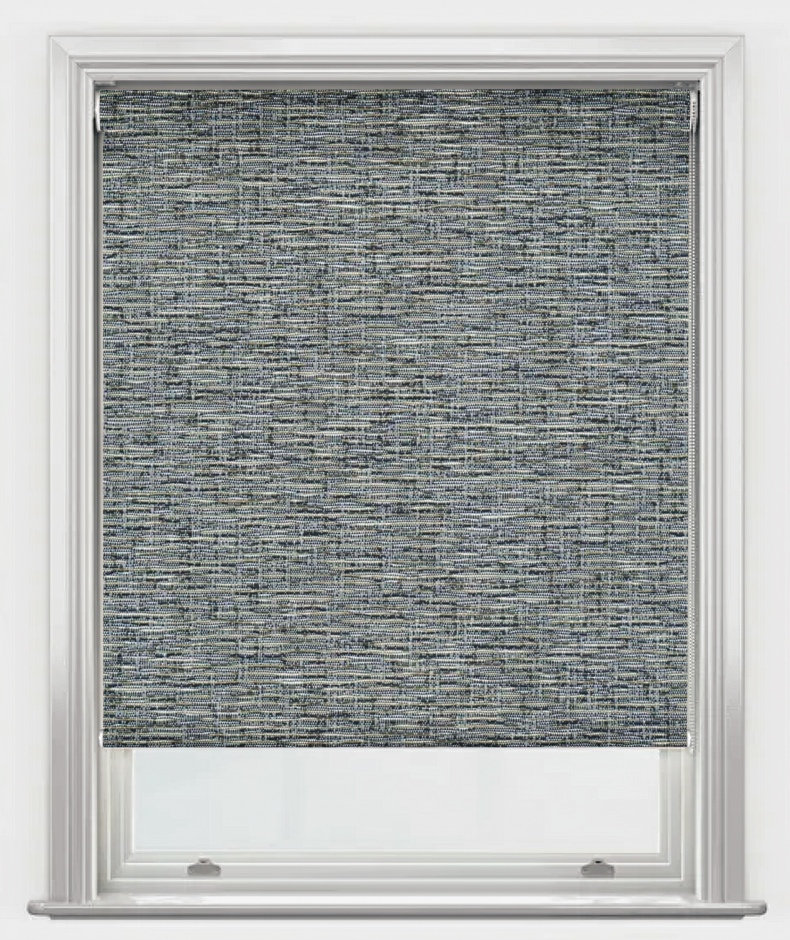 Linesque and Belice  thermal backed roller blind range Belice Pumice. Thermal Backed (4326