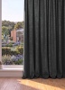 Chesterfield: Thermal Backed for Pleated Curtains Chestrfield: Charcoal