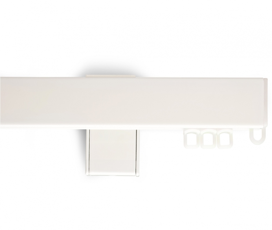 Designer Single Track. (for all types of pleated curtains) Elements Designer Series, single track - Birch (Off White). Designer Single Track. (for all types of pleated curtains) Elements Designer Series, single track - Birch (Off White).