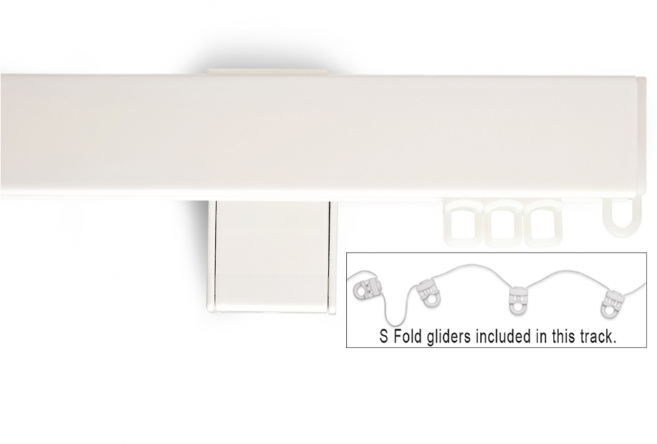 Designer Single Track. (for S Fold Curtains only) Designer Single Track (for S Fold Curtains Only): Linen Designer Single Track. (for S Fold Curtains only) Designer Single Track (for S Fold Curtains Only): Linen