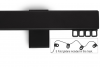 Designer Single Track. (for S Fold Curtains only) Designer Single Track (for S Fold Curtains Only): Matt Black Designer Single Track. (for S Fold Curtains only) Designer Single Track (for S Fold Curtains Only): Matt Black