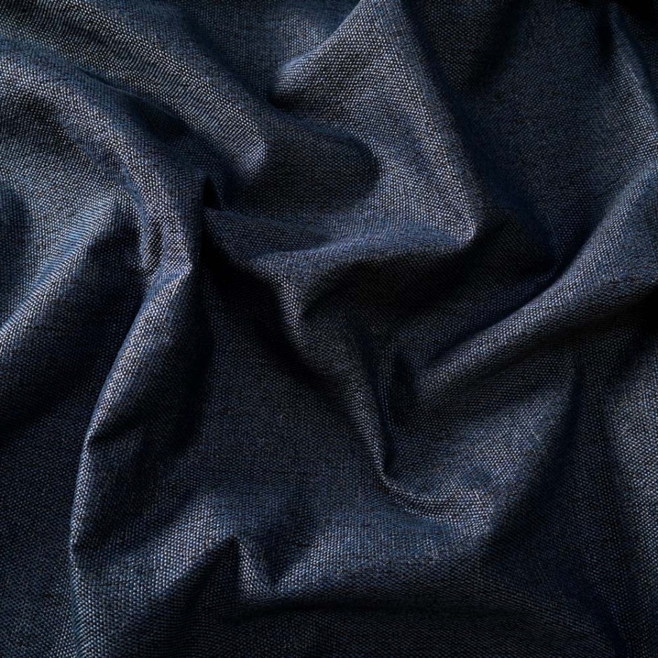 Flannery: Full Blockout and Thermal Backed for S Fold Curtains. Flannery Full Blockout And Thermal Backed For S Fold Curtains: Ink (11161)