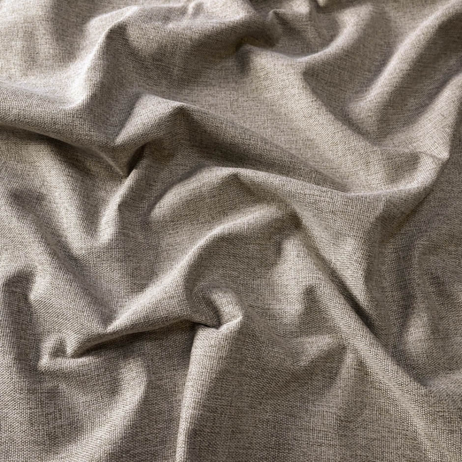 Flannery: Full Blockout and Thermal Backed for S Fold Curtains. Flannery Full Blockout And Thermal Backed For S Fold Curtains: Stone (11155)