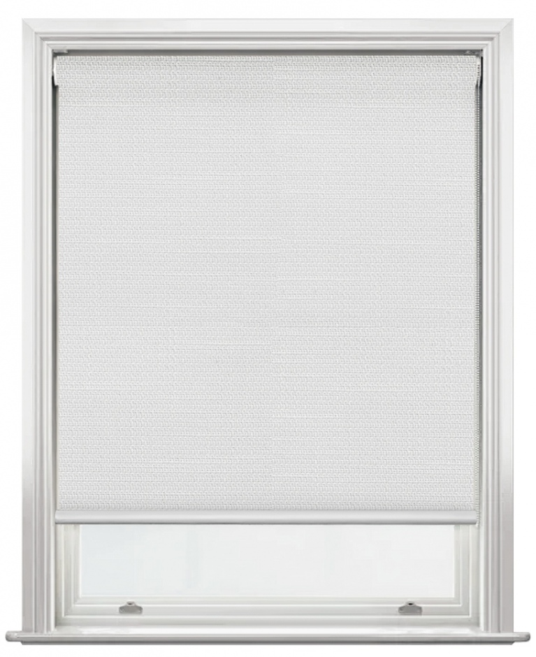Linesque and Belice  thermal backed roller blind range Linesque Blanco. Thermal Backed (4301)