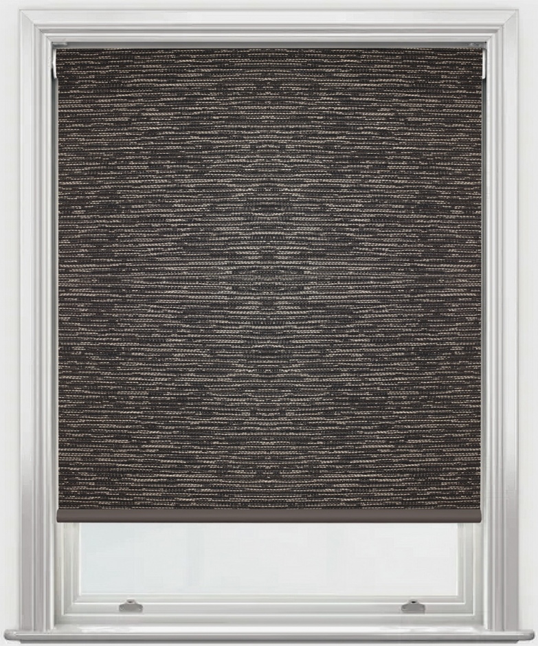Lucca and Toscana: Motorised, Premium Roller Blinds Lucca  with Battery Powered Motor:.    Flint (M3005)