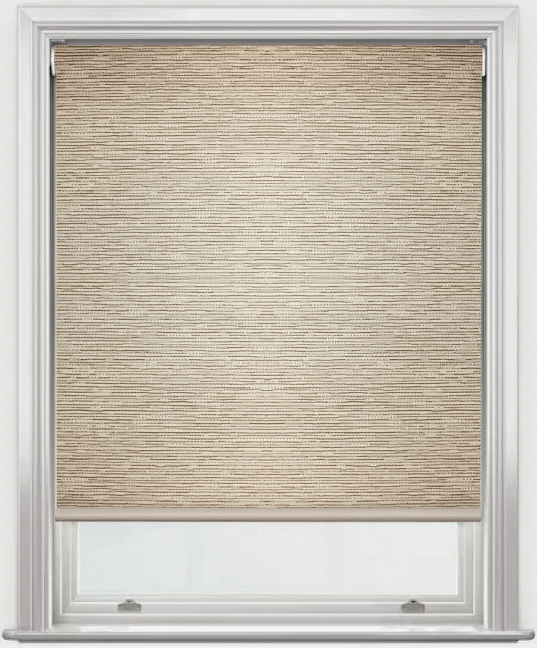 Lucca and Toscana: Motorised, Premium Roller Blinds Lucca with Battery Powered Motor: Parchment (M3007)