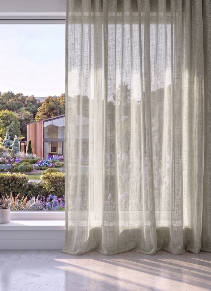 Odin: Sheer Fabric Range for Pleated Curtains Odin: Stone Odin: Sheer Fabric Range for Pleated Curtains Odin: Stone