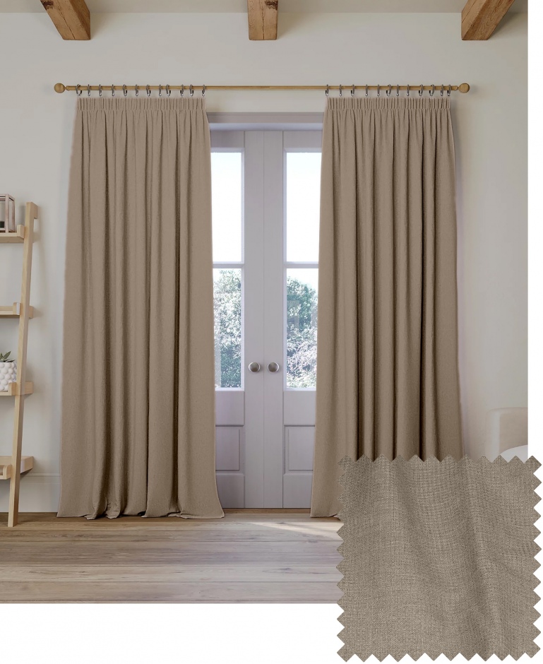 Palermo and Venice Curtains Palermo Dusky Beige (243-001) Palermo and Venice Curtains Palermo Dusky Beige (243-001)