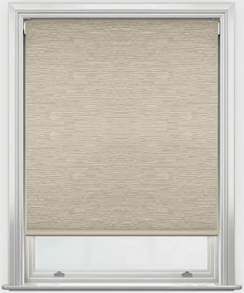 Lucca and Toscana: Motorised, Premium Roller Blinds Toscana with Battery Powered Motor:.  Sand (M3107)
