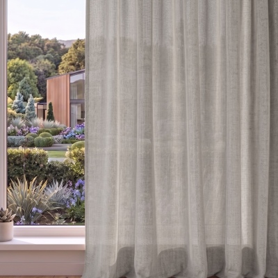 Williamsburg for Pleated Curtains: Birch