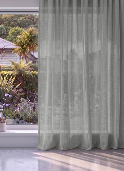 Williamsburg for Pleated Curtains: Concrete