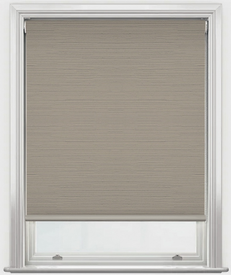 Yaringa Designer Blackout Roller Blinds – Soft Texture, Raw Silk. Yaringa: Bondi (7955)