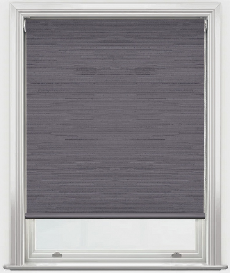 Yaringa Designer Blackout Roller Blinds – Soft Texture, Raw Silk. Yaringa: Hippo (7960)