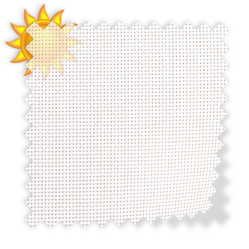 Euroview Sunscreen Blinds White (5101)