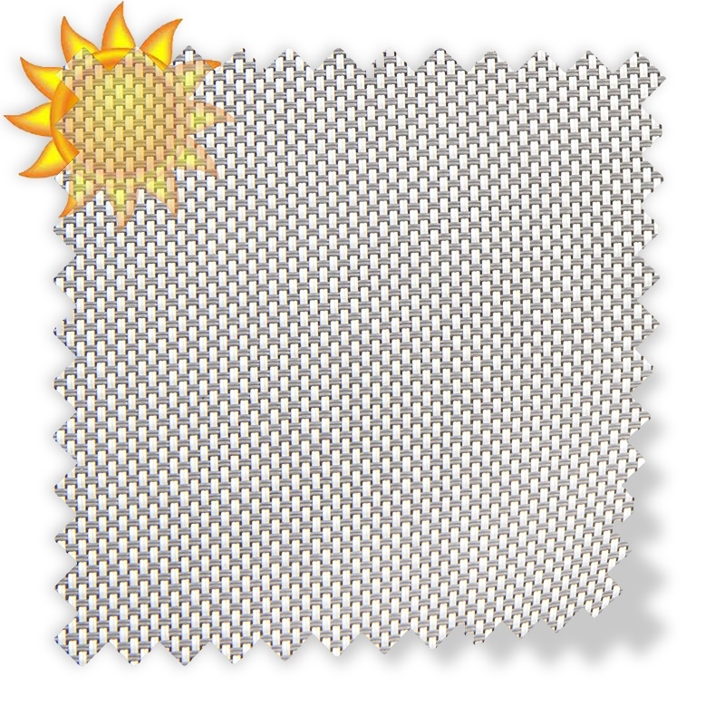 Euroview Sunscreen Blinds Silver Challice (5115)