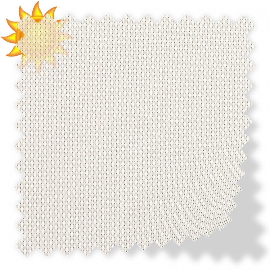 Ultimate 5 Sunscreen Blind Range  Ultimate 5 - White Linen (5607)