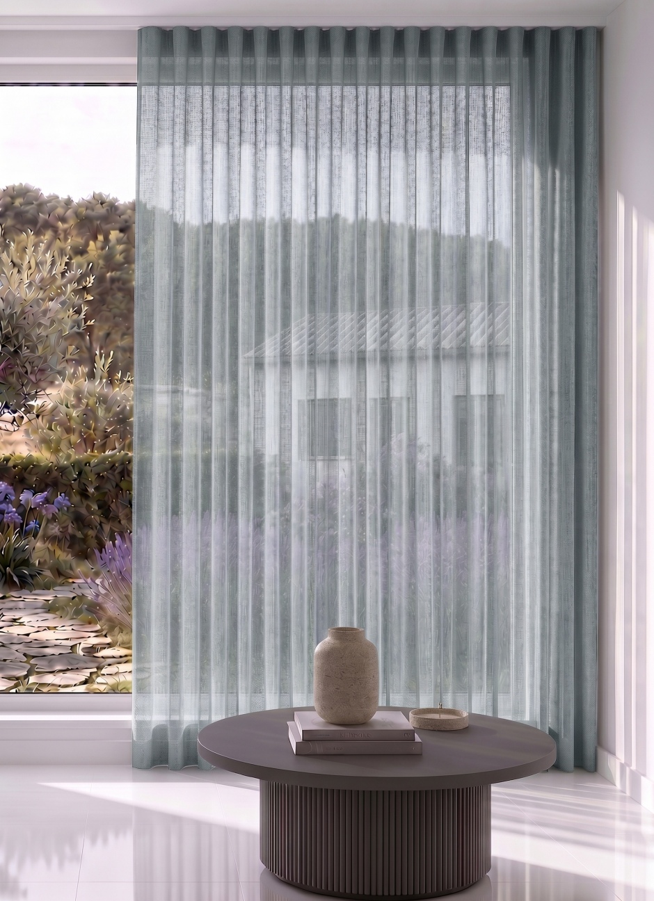 Aruba Sheer Curtain Range for S Fold Curtains Aruba Sheer For S Fold Curtains: Duck Egg (11089) Aruba Sheer Curtain Range for S Fold Curtains Aruba Sheer For S Fold Curtains: Duck Egg (11089)