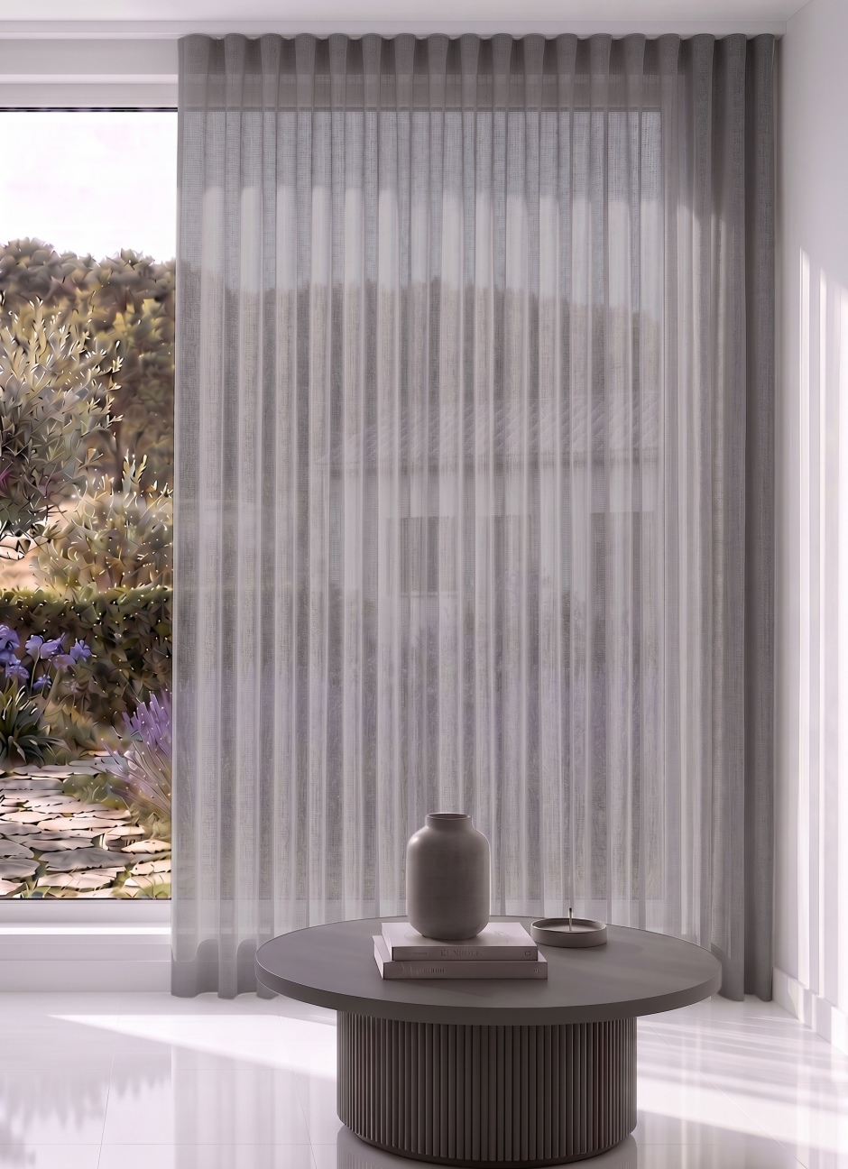 Aruba Sheer Curtain Range for Pleated Curtains. Aruba Sheer For Pleated Curtains: Granite (11090) Aruba Sheer Curtain Range for Pleated Curtains. Aruba Sheer For Pleated Curtains: Granite (11090)