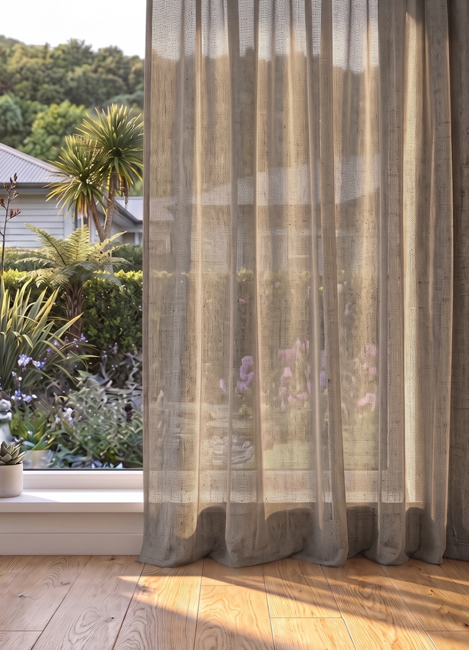 Aruba Sheer Curtain Range for S Fold Curtains Aruba Sheer For S Fold Curtains: Linen (11083) Aruba Sheer Curtain Range for S Fold Curtains Aruba Sheer For S Fold Curtains: Linen (11083)