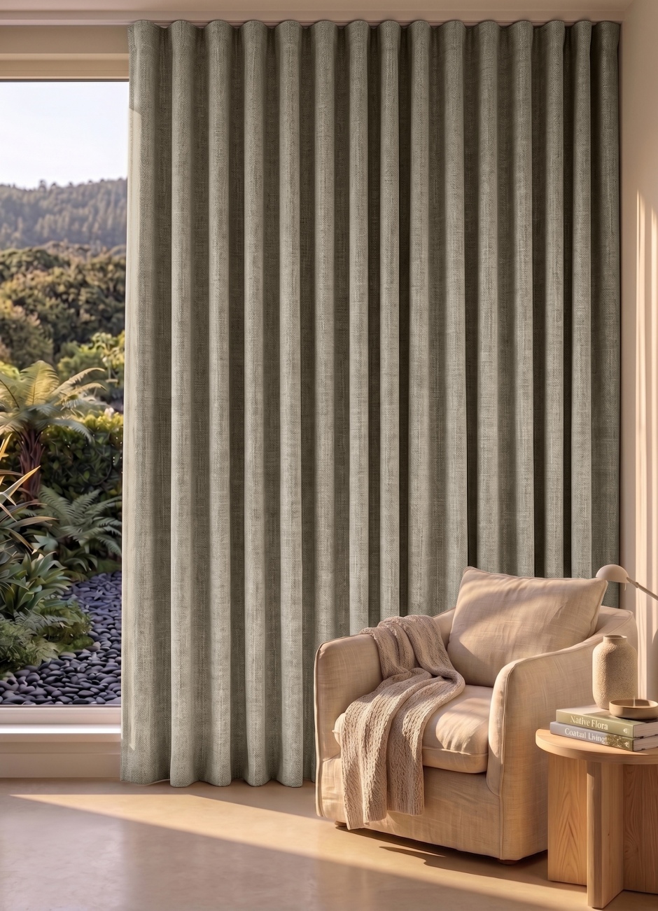 Chesterfield: Full Blockout and Thermal Backed for S Fold Curtains Chesterfield Full Blockout And Thermal Backed For S Fold Curtains: Flax (10081) Chesterfield: Full Blockout and Thermal Backed for S Fold Curtains Chesterfield Full Blockout And Thermal Backed For S Fold Curtains: Flax (10081)