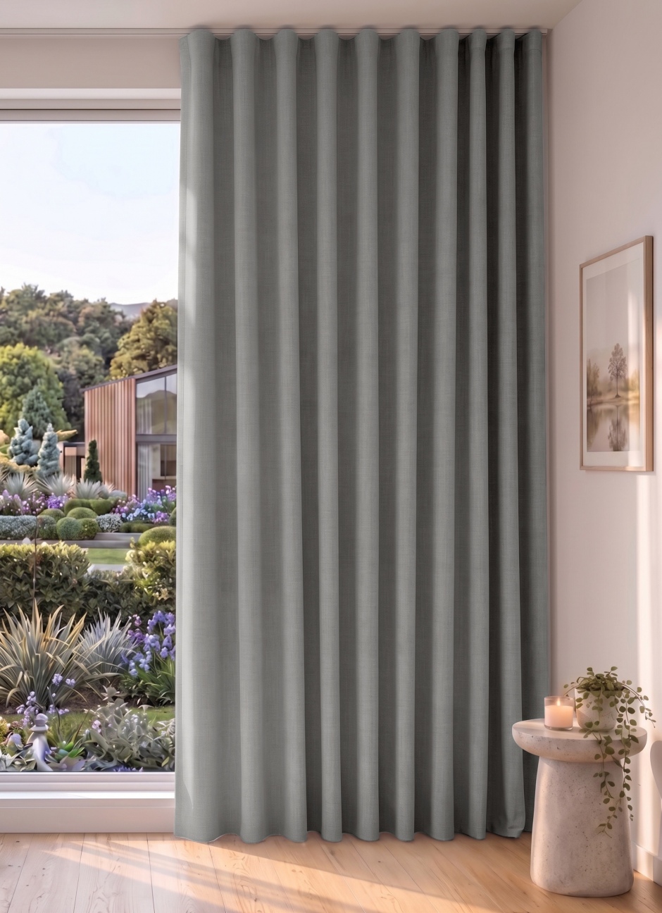 Cato Tripleweave Curtain Range for S Fold Curtains Cato Light Dimming Curtain Range: Ash Cato Tripleweave Curtain Range for S Fold Curtains Cato Light Dimming Curtain Range: Ash