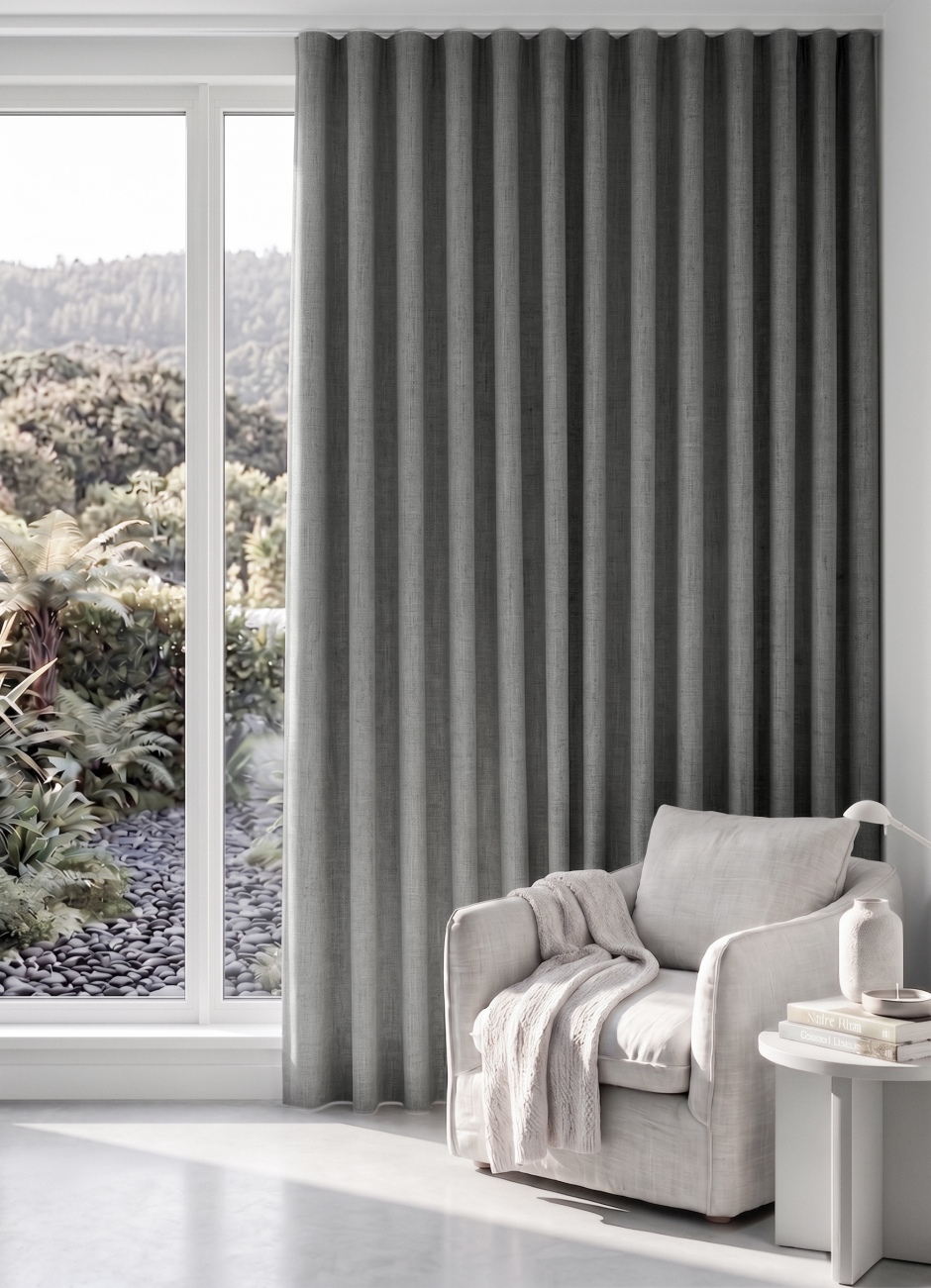 Flannery: Full Blockout and Thermal Backed for Pleated Curtains. Flannery Full Blockout And Thermal Backed For Pleated Curtains: Mink (11158) Flannery: Full Blockout and Thermal Backed for Pleated Curtains. Flannery Full Blockout And Thermal Backed For Pleated Curtains: Mink (11158)