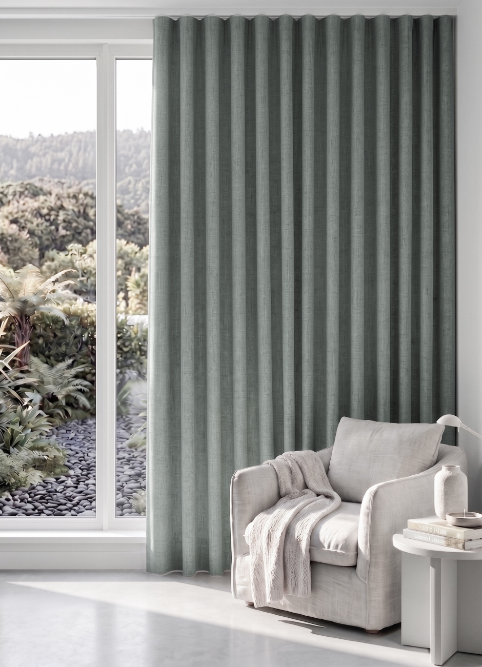 Flannery: Full Blockout and Thermal Backed for S Fold Curtains. Flannery Full Blockout And Thermal Backed For S Fold Curtains: Sage (11157) Flannery: Full Blockout and Thermal Backed for S Fold Curtains. Flannery Full Blockout And Thermal Backed For S Fold Curtains: Sage (11157)