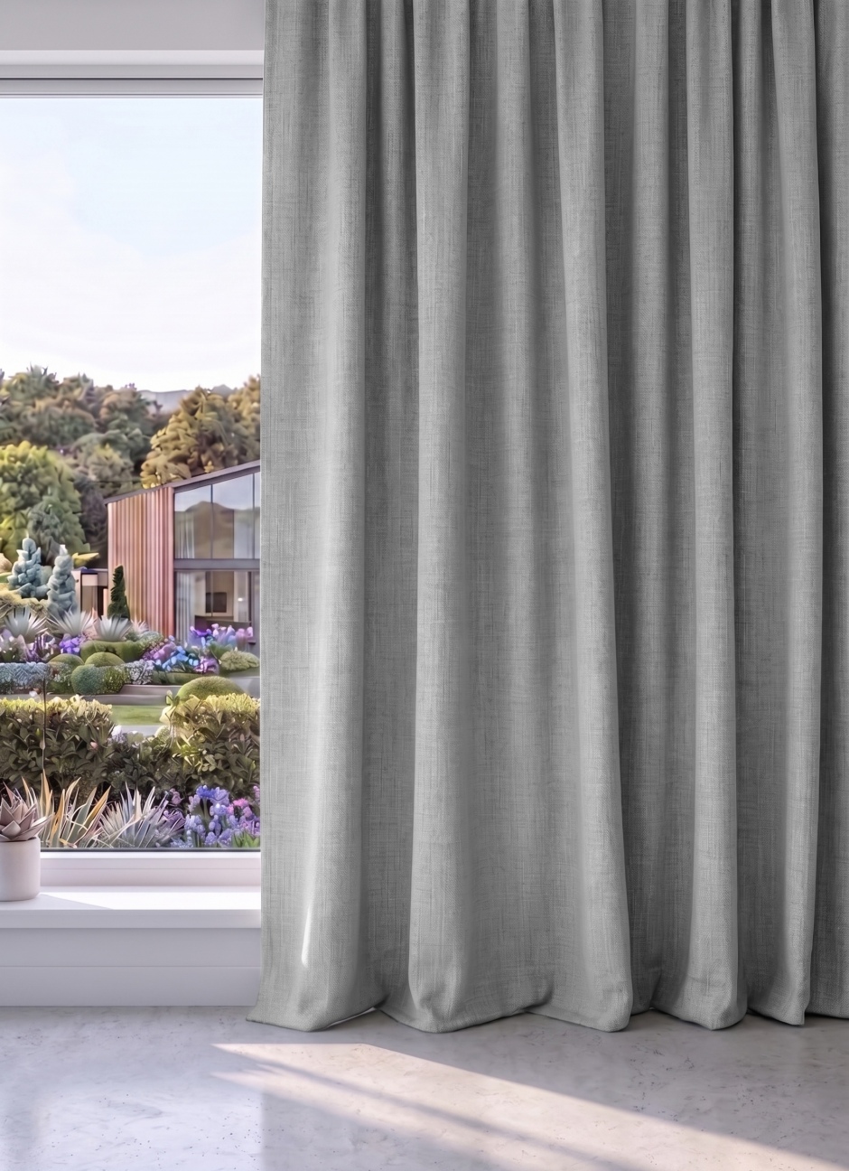 Flannery: Full Blockout and Thermal Backed for Pleated Curtains. Flannery Full Blockout And Thermal Backed For Pleated Curtains: Silver (11156) Flannery: Full Blockout and Thermal Backed for Pleated Curtains. Flannery Full Blockout And Thermal Backed For Pleated Curtains: Silver (11156)