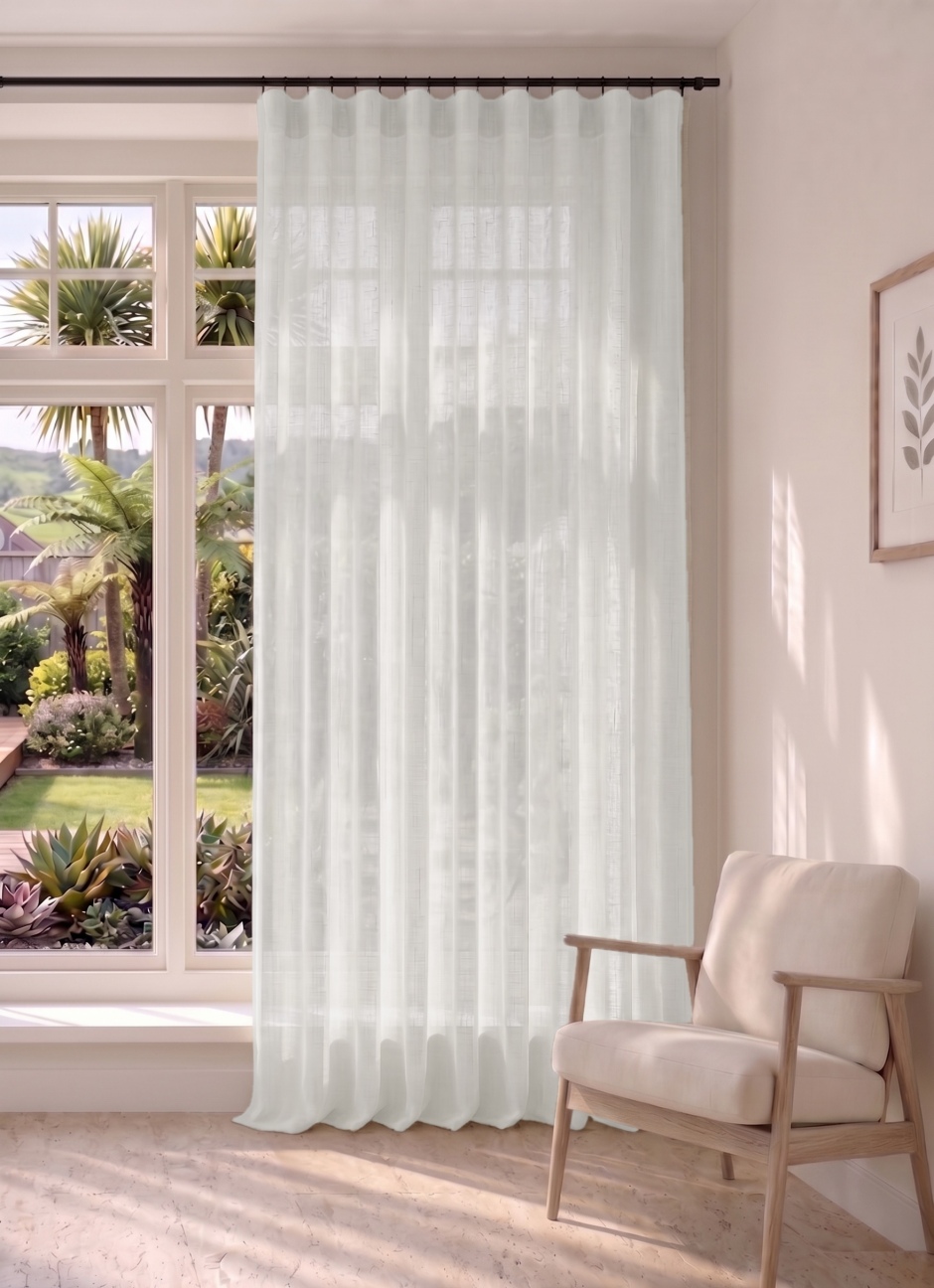 Williamsburg: Semi Sheer Range for S Fold Curtains. Williamsburg for S Fold Curtains: Snow Williamsburg: Semi Sheer Range for S Fold Curtains. Williamsburg for S Fold Curtains: Snow