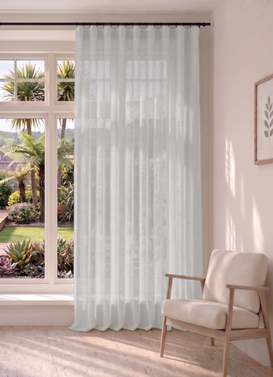 Williamsburg: Semi Sheer Range for S Fold Curtains. Williamsburg for S Fold Curtains: Chalk Williamsburg: Semi Sheer Range for S Fold Curtains. Williamsburg for S Fold Curtains: Chalk