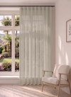 Williamsburg: Semi Sheer Curtain Range with Separate Lining Williamsburg with Blackout Separate Lining: Stone Williamsburg: Semi Sheer Curtain Range with Separate Lining Williamsburg with Blackout Separate Lining: Stone