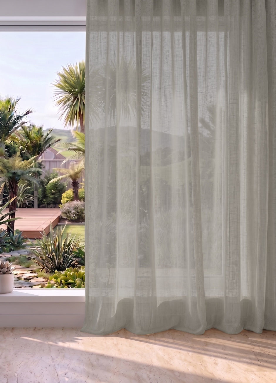 Williamsburg: Semi Sheer Range for S Fold Curtains. Williamsburg for S Fold Curtains: Stone Williamsburg: Semi Sheer Range for S Fold Curtains. Williamsburg for S Fold Curtains: Stone